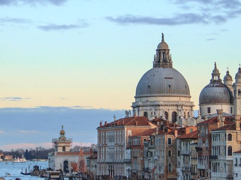 El Gran Canal y la Salute, Venecia